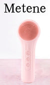 Metene Face Scrubber Exfoliator, Rotating Facial Cleansing Brush for Men & Women, Rechargeable Waterproof, Electric Spin Face Scrub Brush for Gentle Exfoliating & Deep Cleansing